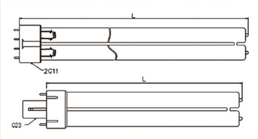 Amalgam UV germicidal lamp